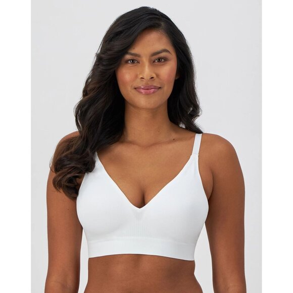 NWT Bali Comfort Revolution Modern Seamless Wirefree Bra Sz 2XL White DF3380 - Picture 1 of 11